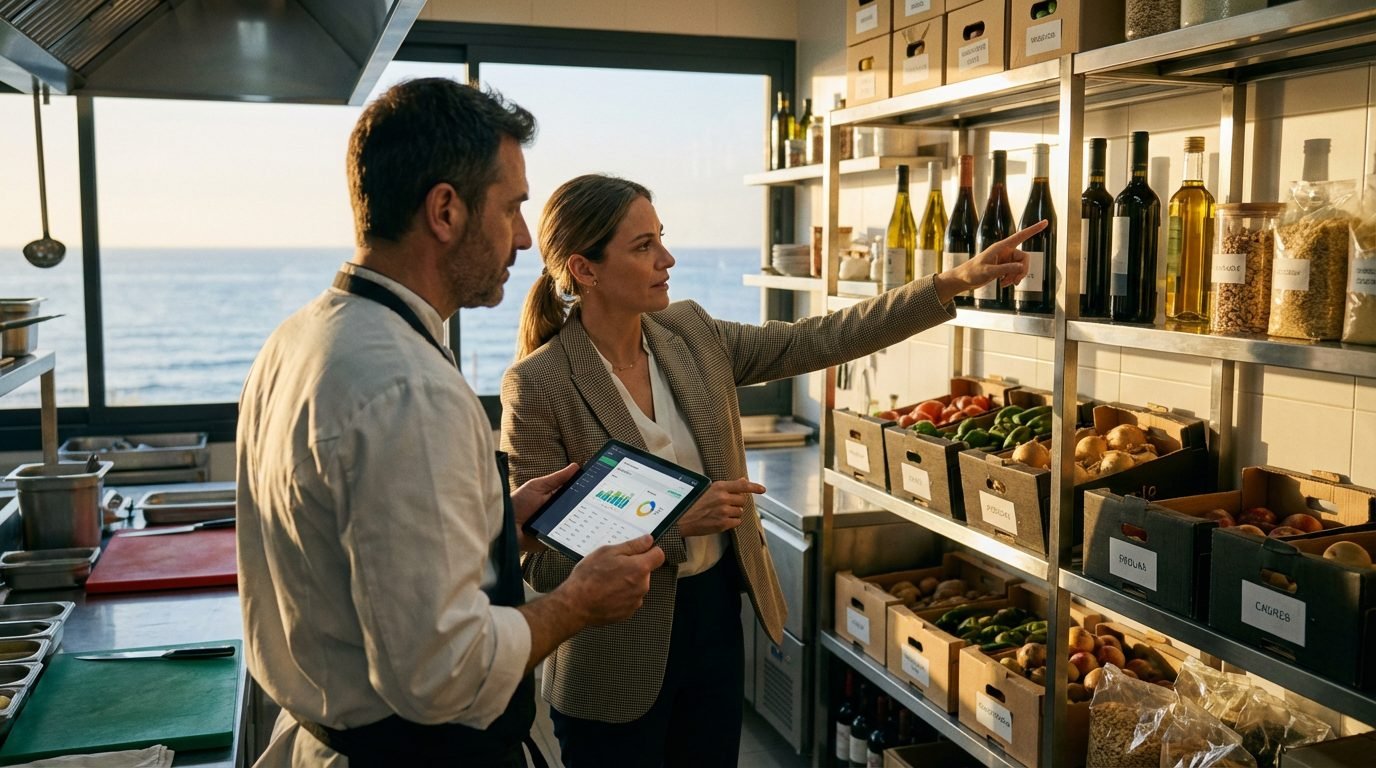 Consultoría para restaurantes en Costa del Sol - software de control de stock y compras